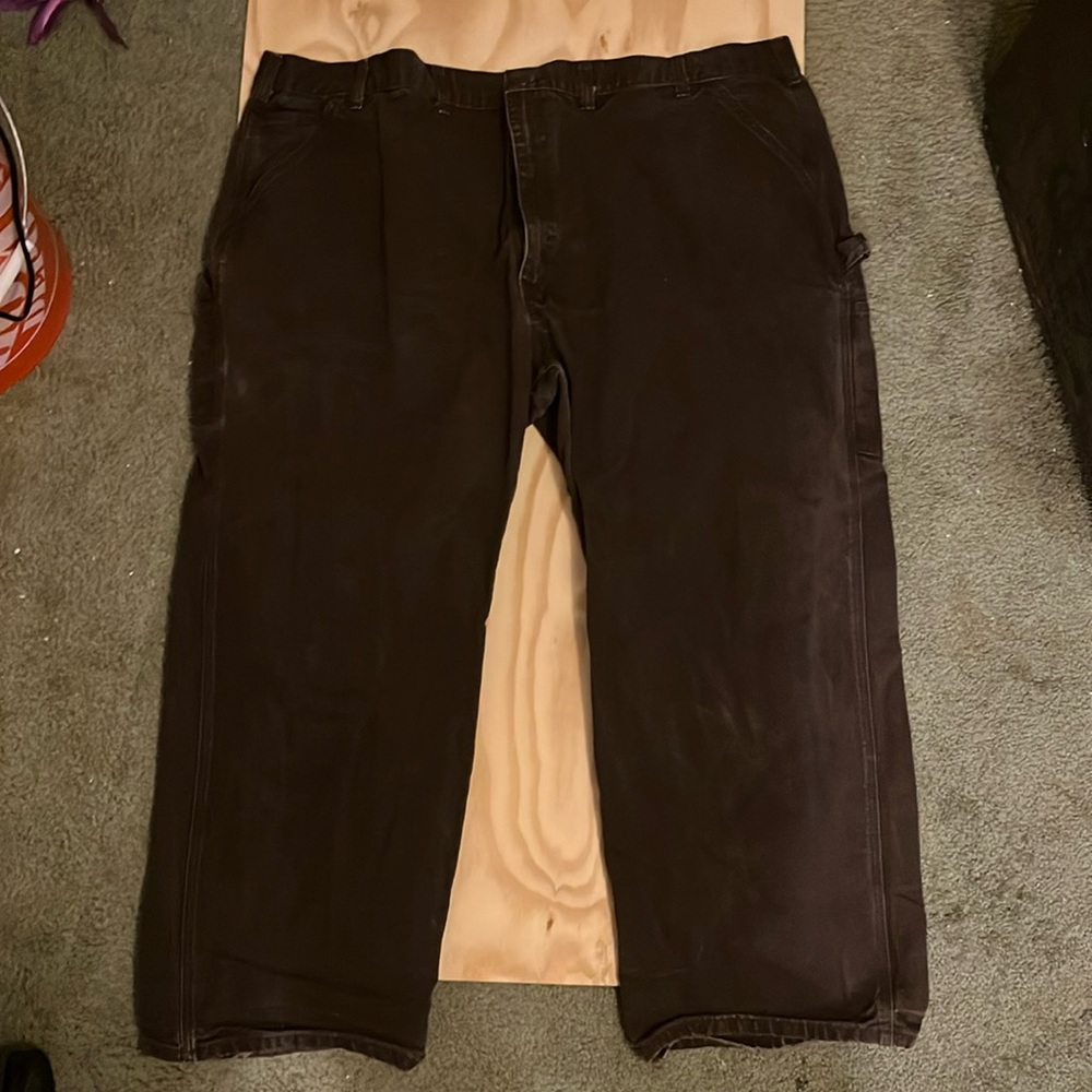 Dark brown Carhartt pants